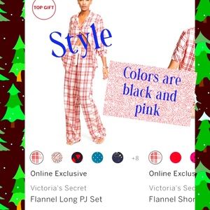 ☃️🎄 Victoria’s Secret Plaid Pajama Set 🎄☃️